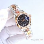 3A Factory 1-1 Copy Rolex 2-Tone Rose Gold Datejust 28 MM Watches